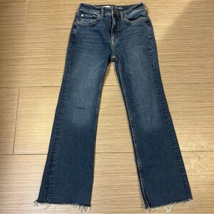 Pilcro x Anthropologie raw hem Jeans size 28